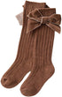 Velvet Bows on Socks Socks Little Palace Store